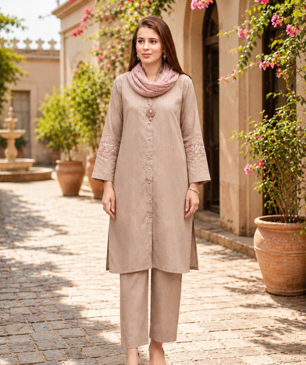 MUD BROWN KURTA
